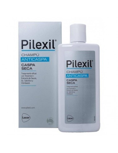 PILEXIL CHAMPU CASPA SECA 300 ML